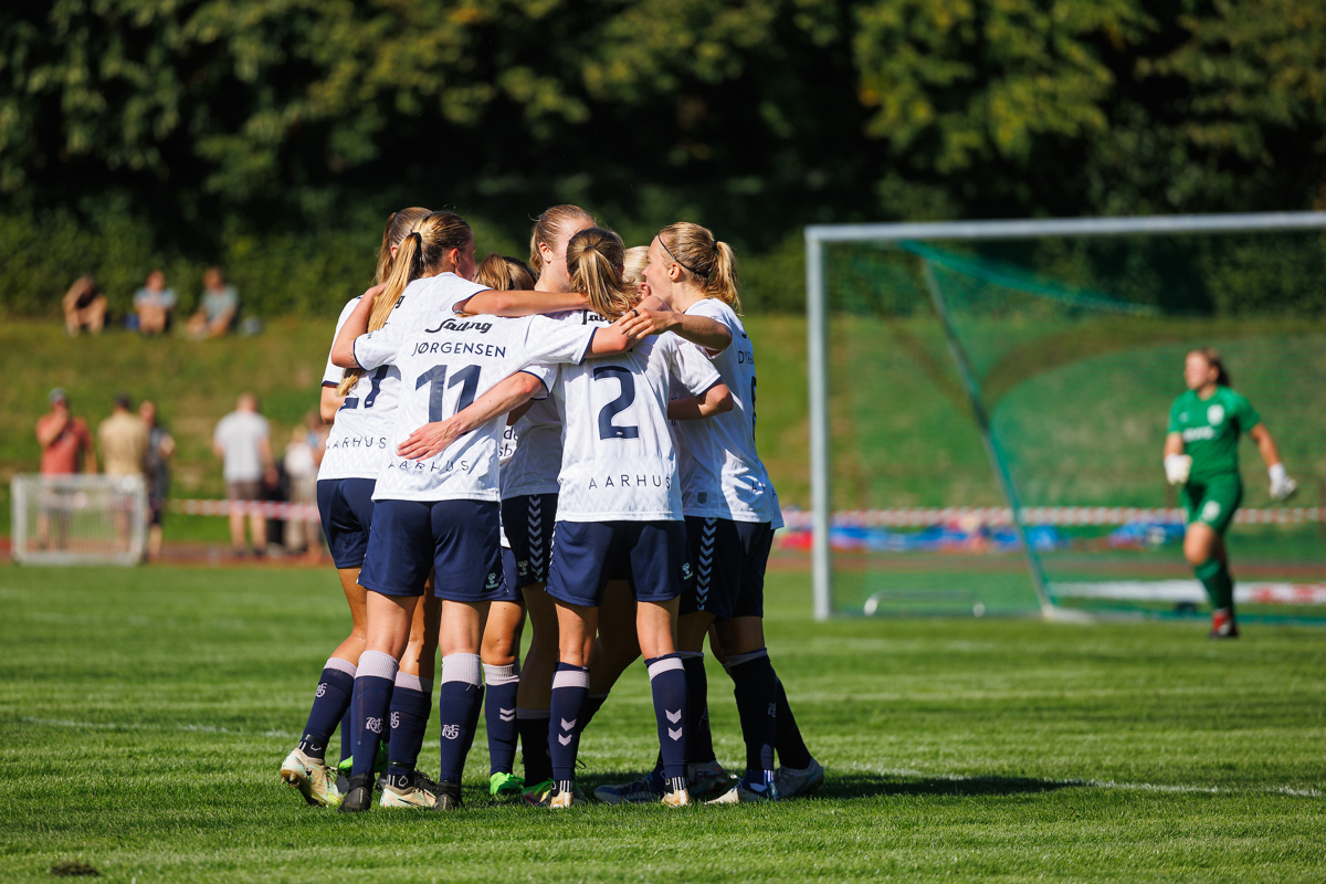 Agf Kvindefodbold Pokalkamp Venter Onsdag Aften 